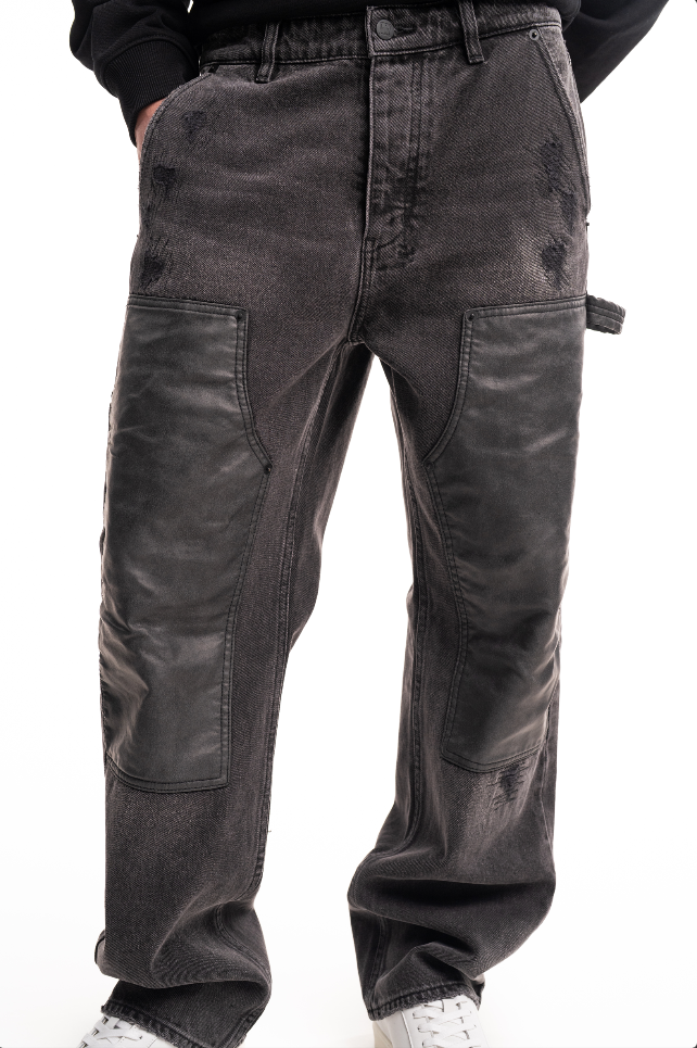 Ksubi Men's Woven Operator Pant Torqued Black MSP25PA006 BLK
