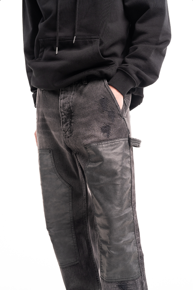 Ksubi Men's Woven Operator Pant Torqued Black MSP25PA006 BLK