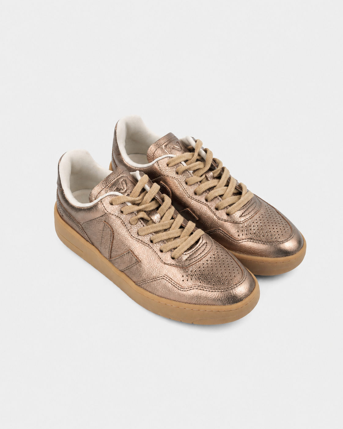 Veja Ladies V-90 O.T Sneaker | VD2020913A-Bronze Natural