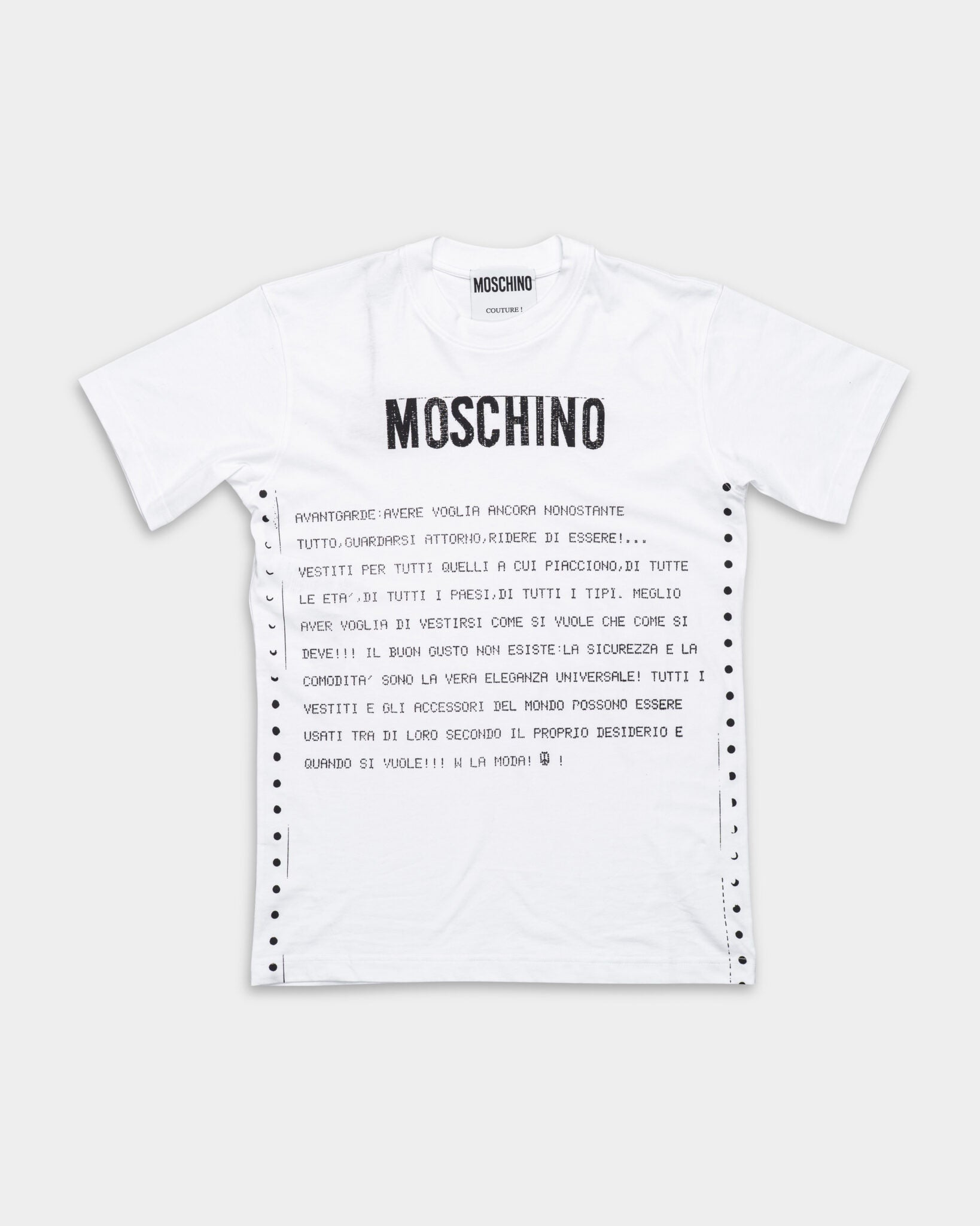 Moschino Ladies T Shirt J0701 541 1001