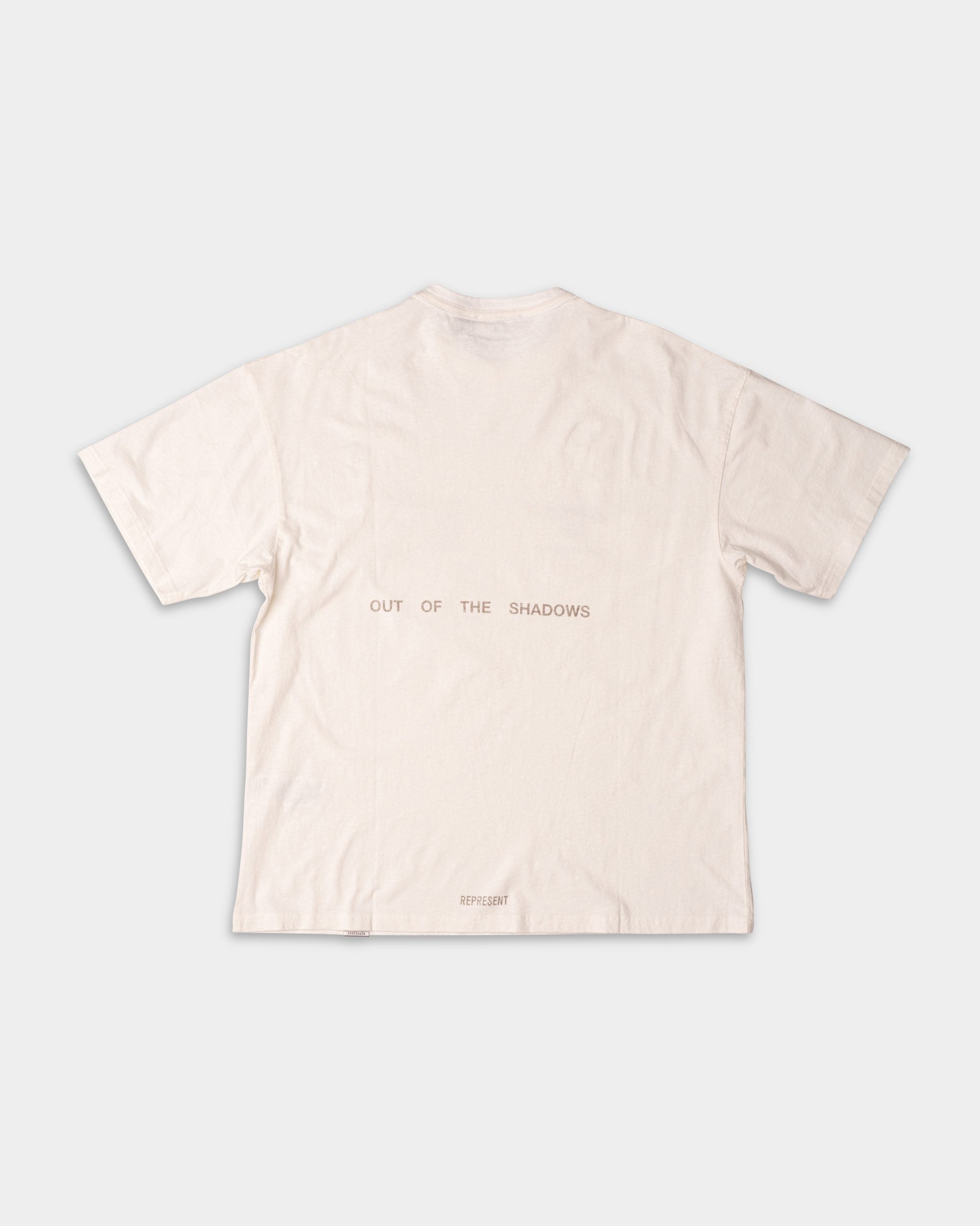 Represent Men's Team Rep T-Shirt MLM41053-72 Flat White