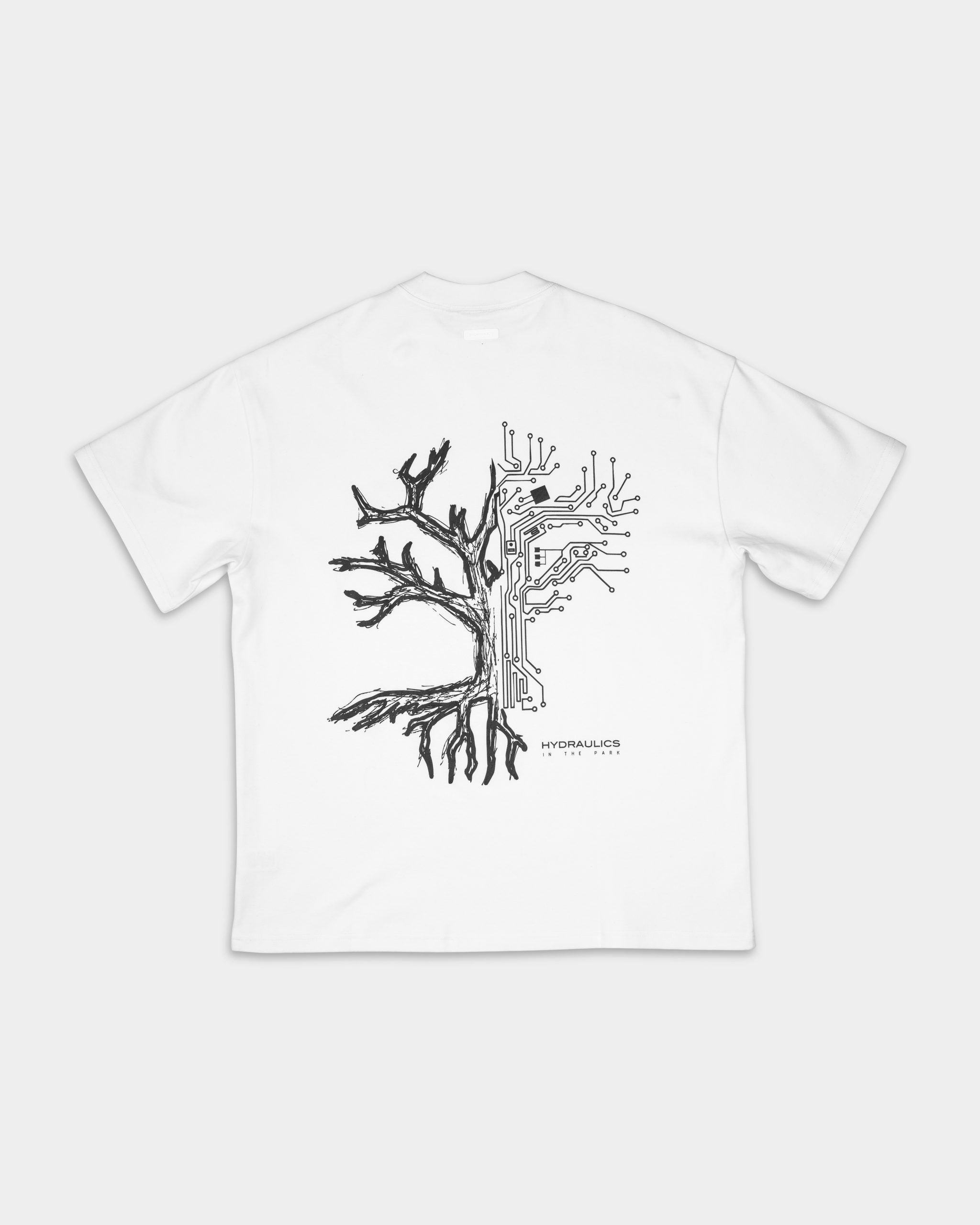Hydraulics In The Park Oversized Fit T Shirt White