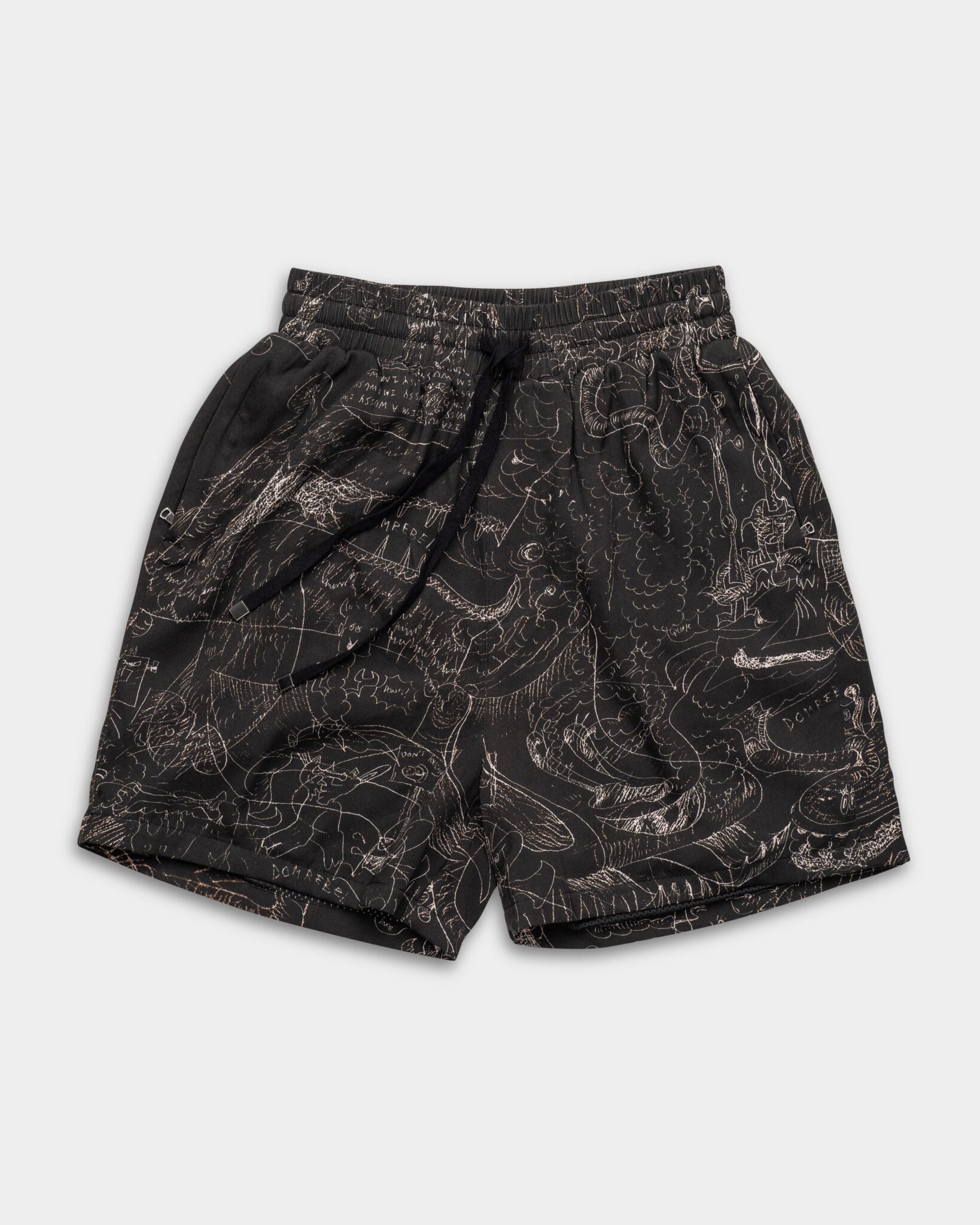 DOMREBEL Utopia Shorts Black