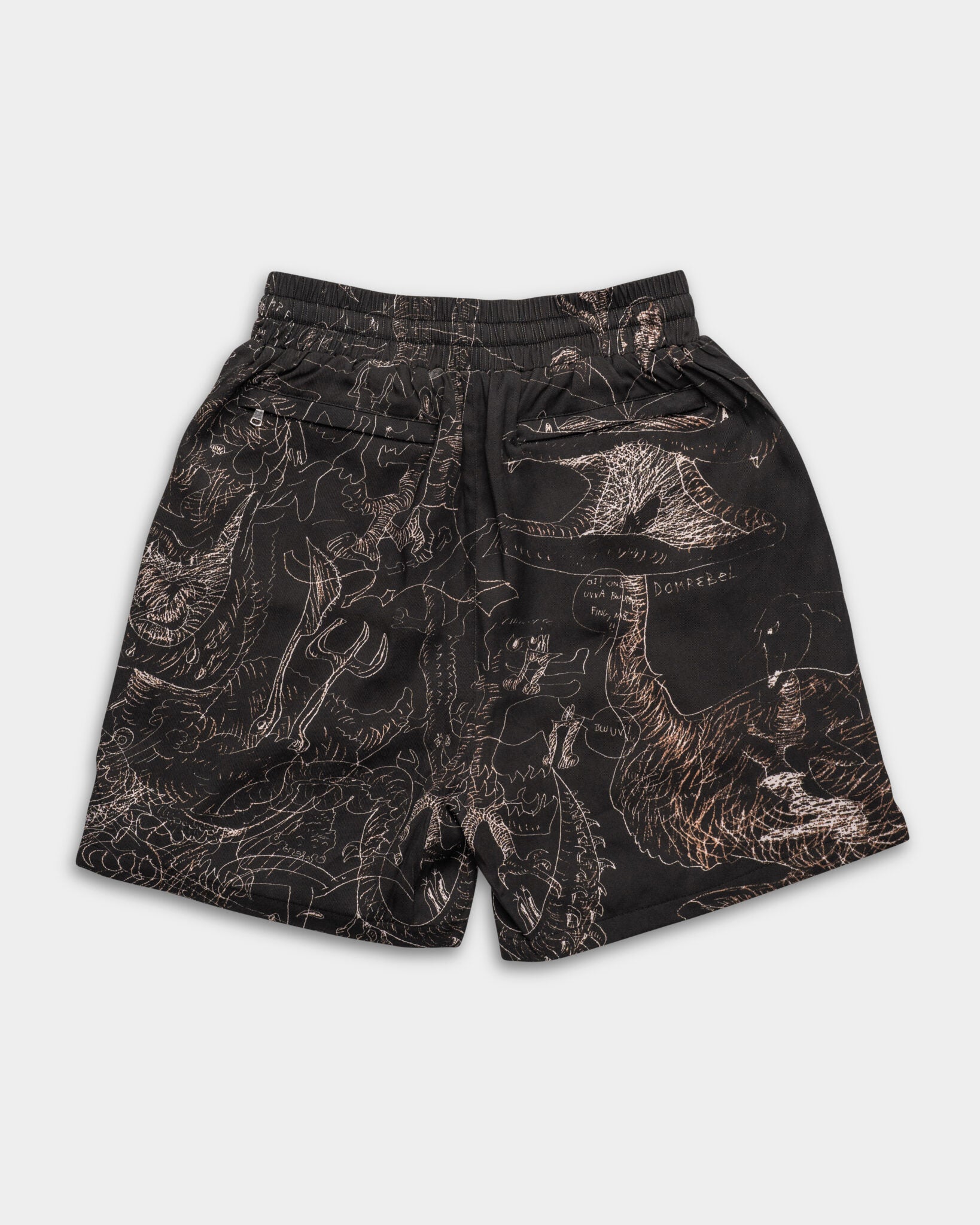 DOMREBEL Utopia Shorts Black