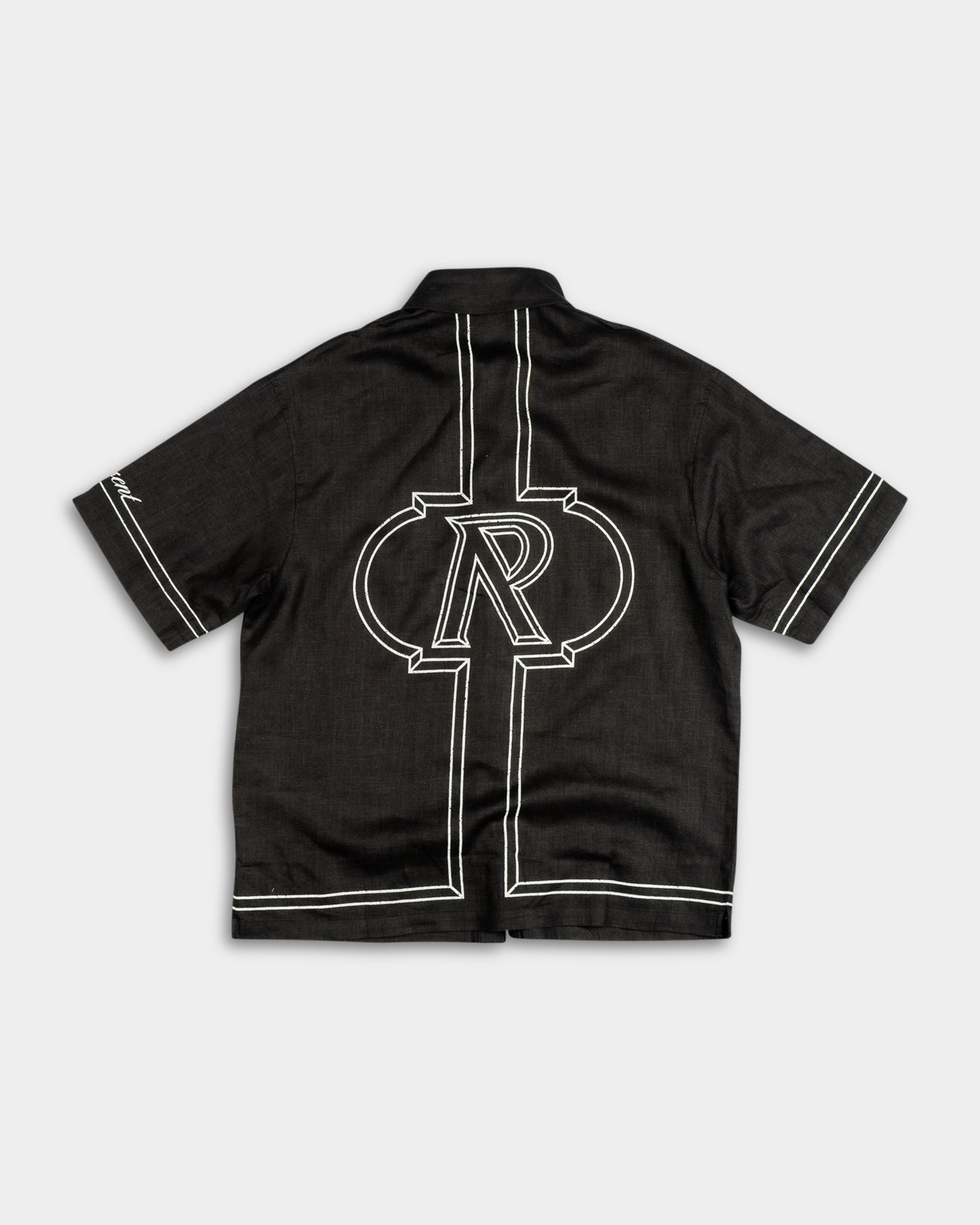 Represent Men's Border Shirt MLM100298-01 Jet Black