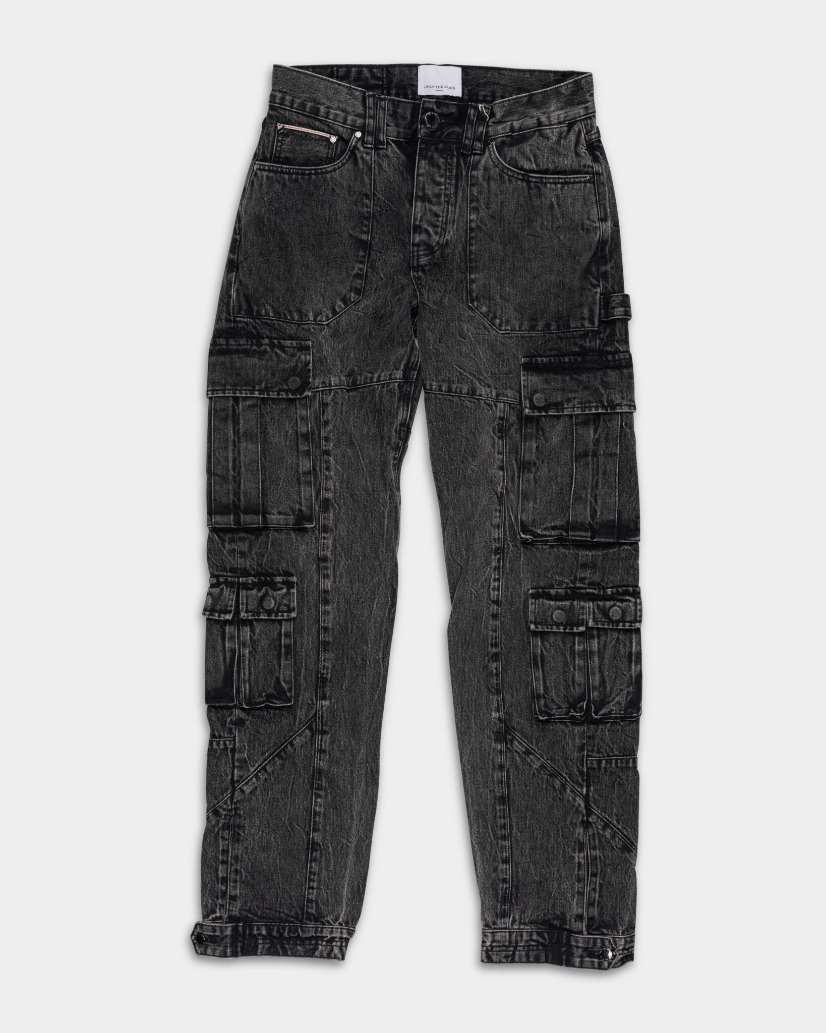 Only The Blind Black Rock Denim Jeans Black OTB-D1454