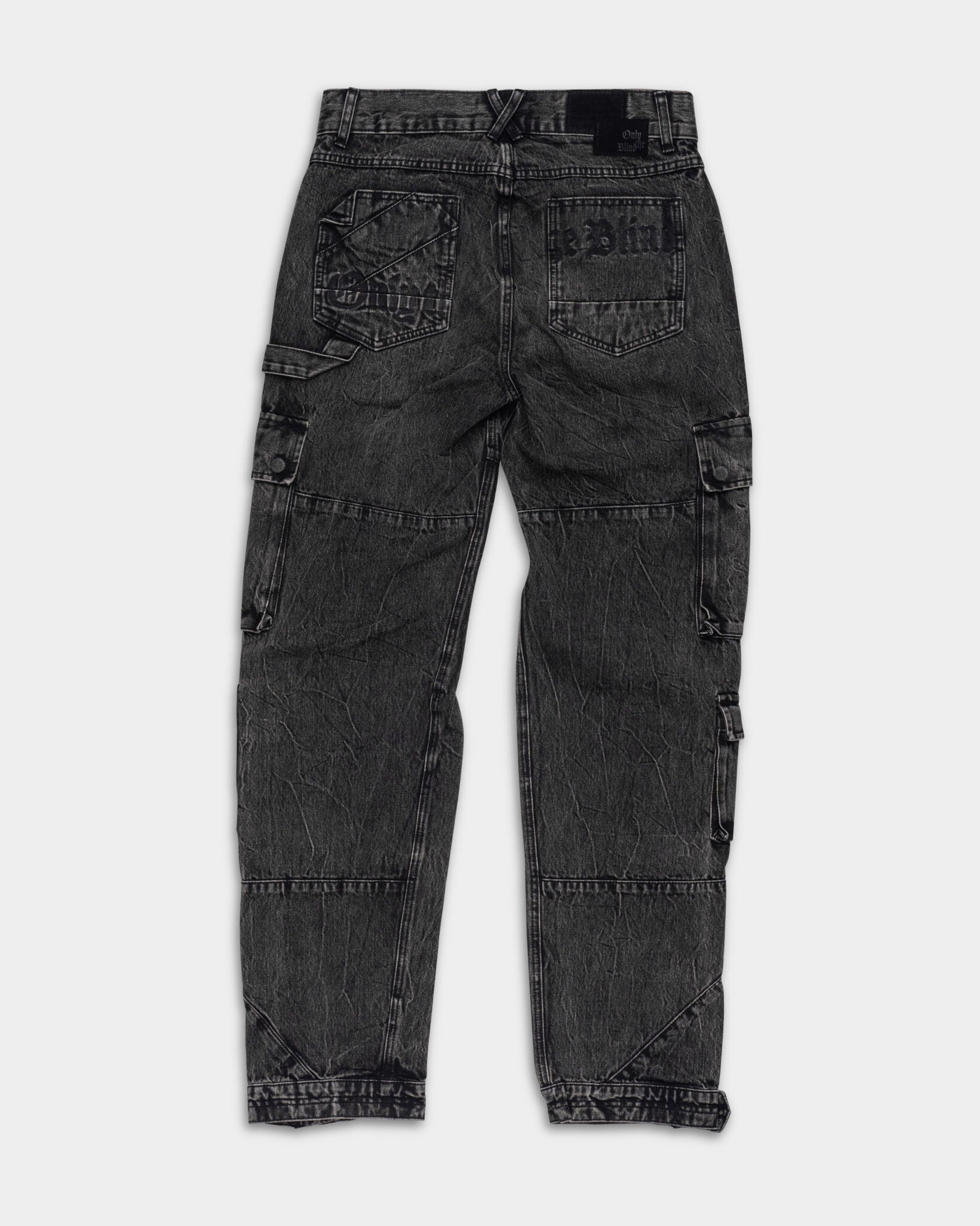 Only The Blind Black Rock Denim Jeans Black OTB-D1454