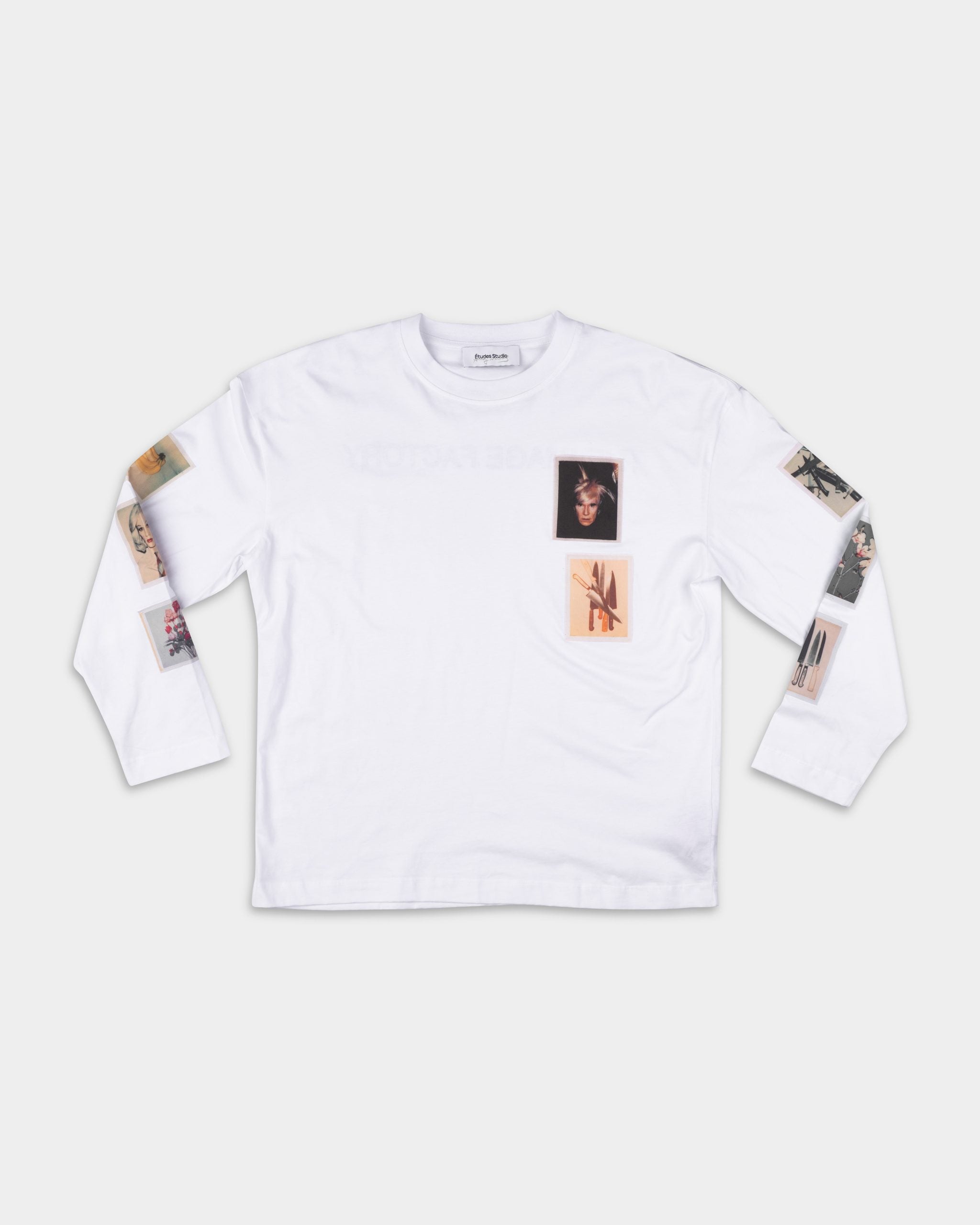 Etudes Men's AW Polaroid Relaxed LS T Shirt E25MCTSH180-00