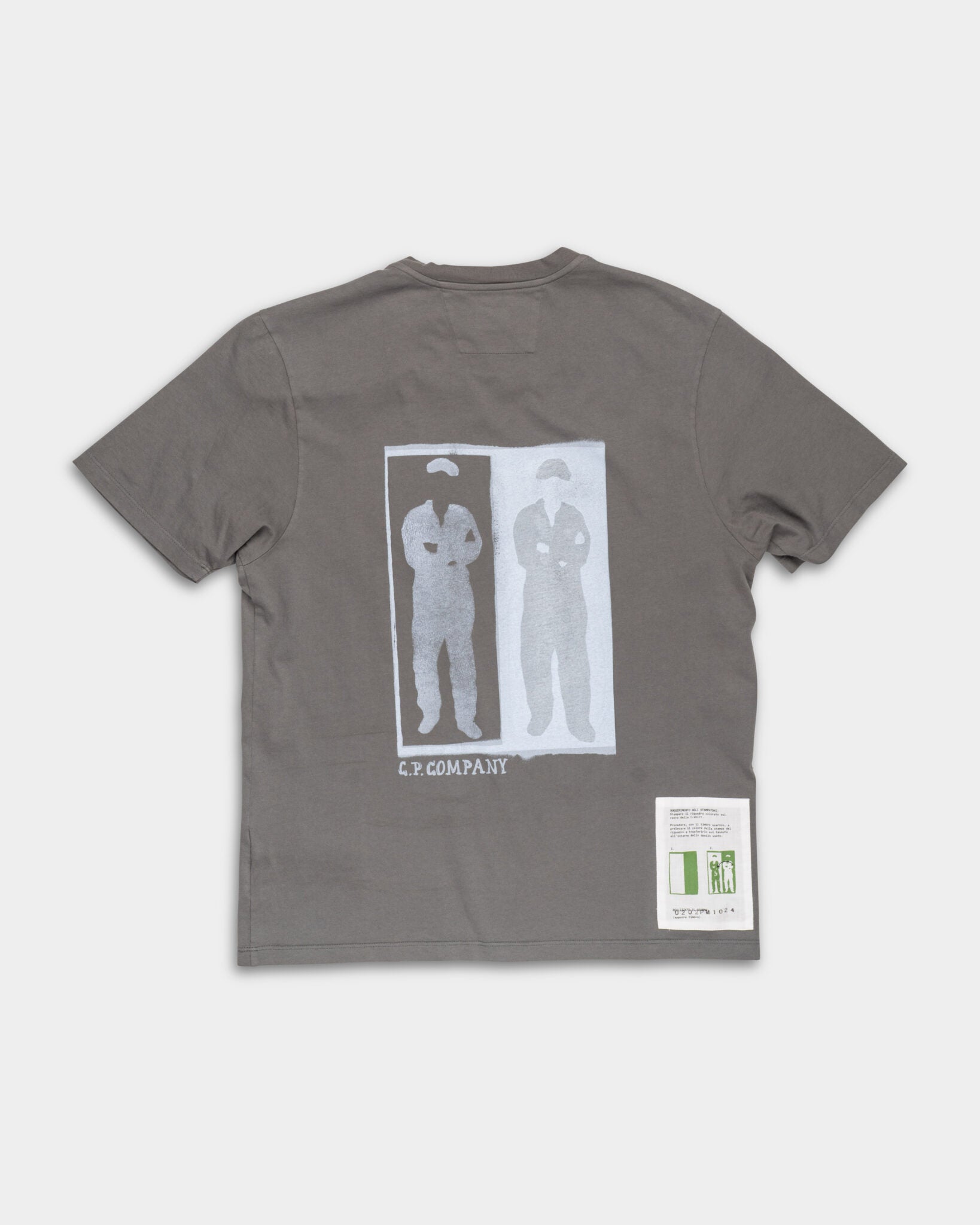 CP Company Short Sleeve T Shirt Smoked Pear 18CMTS307A005431G 935