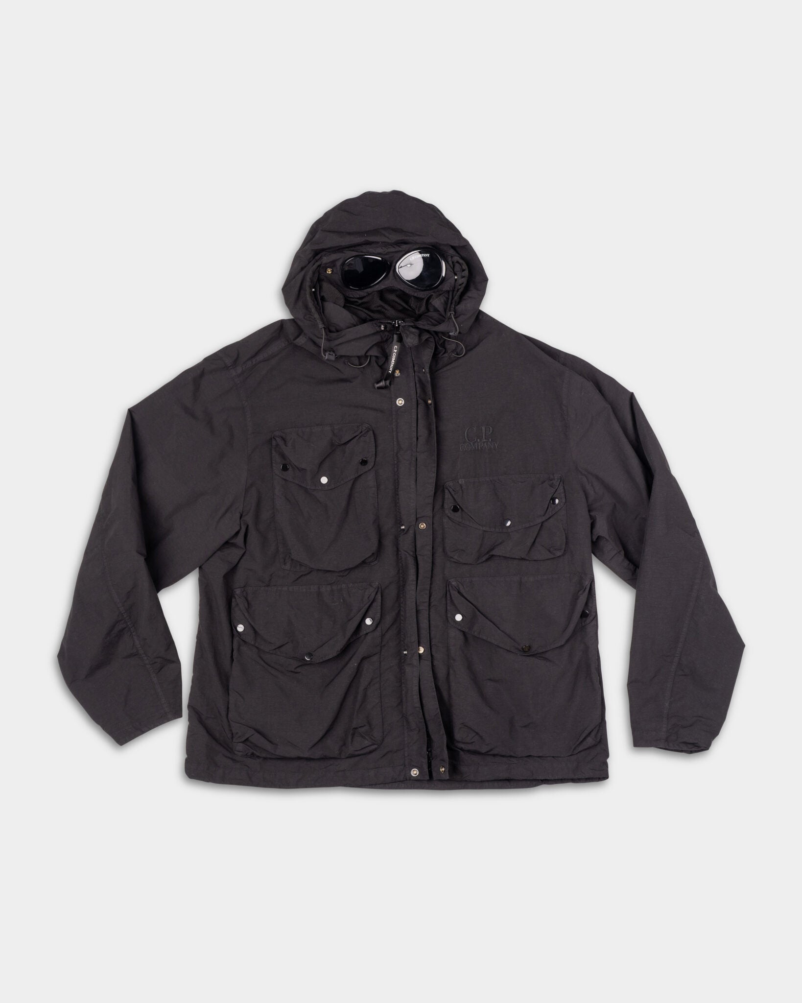 CP Company Medium Jacket Black|18CMOW050A005991G-999