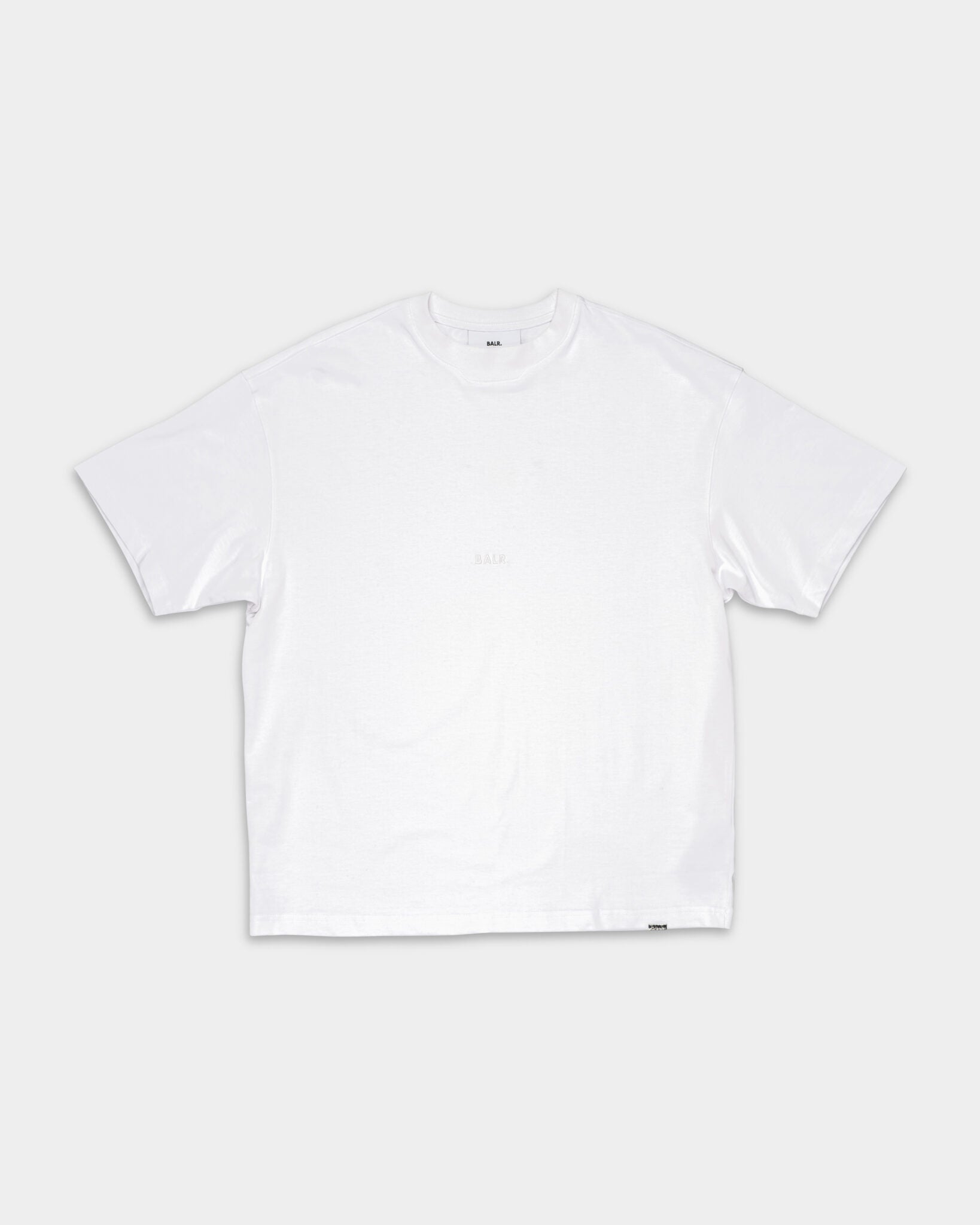 (Core) BALR Men's Logo Box T Shirt | B1112.1279-Bright White