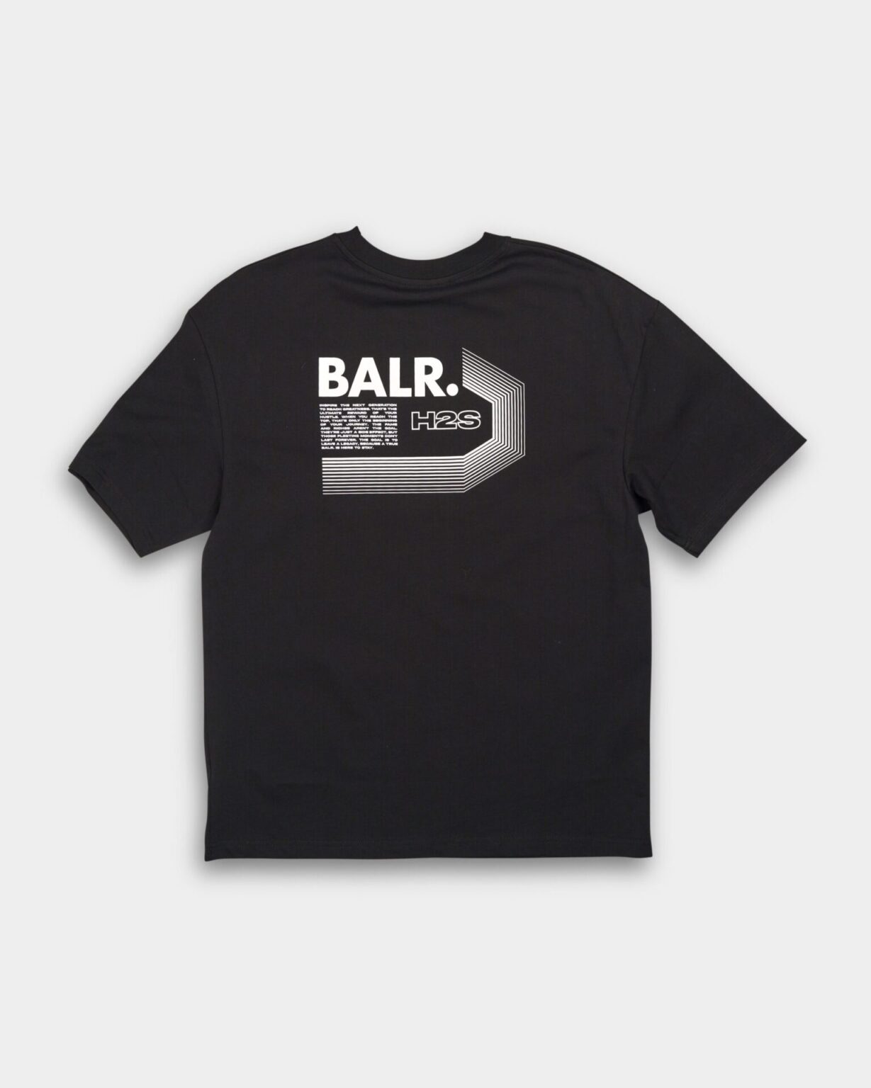 BALR Joey Box Halftrack H2S T Shirt B1112.1208 Jet Black - Hydraulics ...