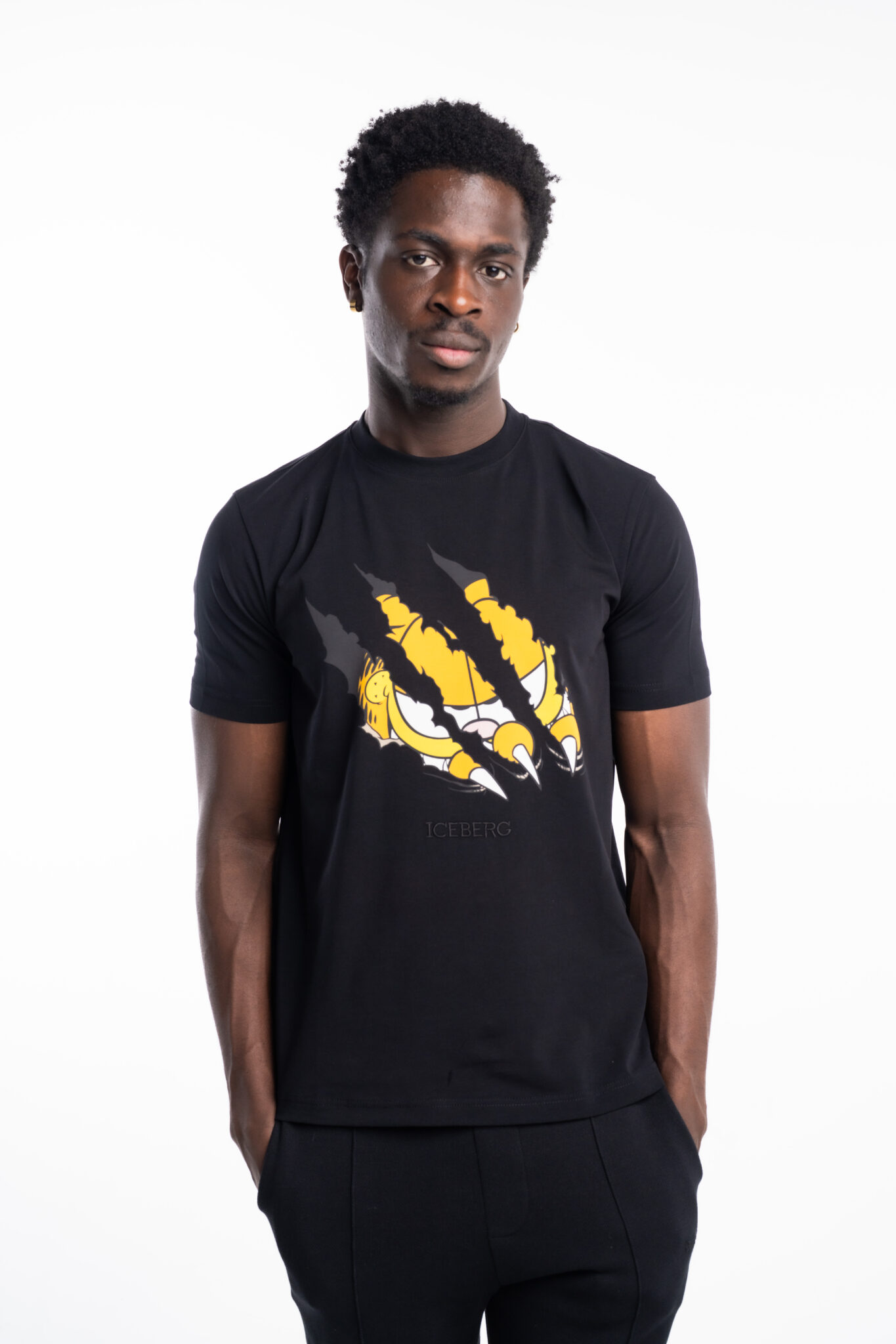 Iceberg Men's T Shirt I1P F02A 6318 9000 (FW24) - Hydraulics