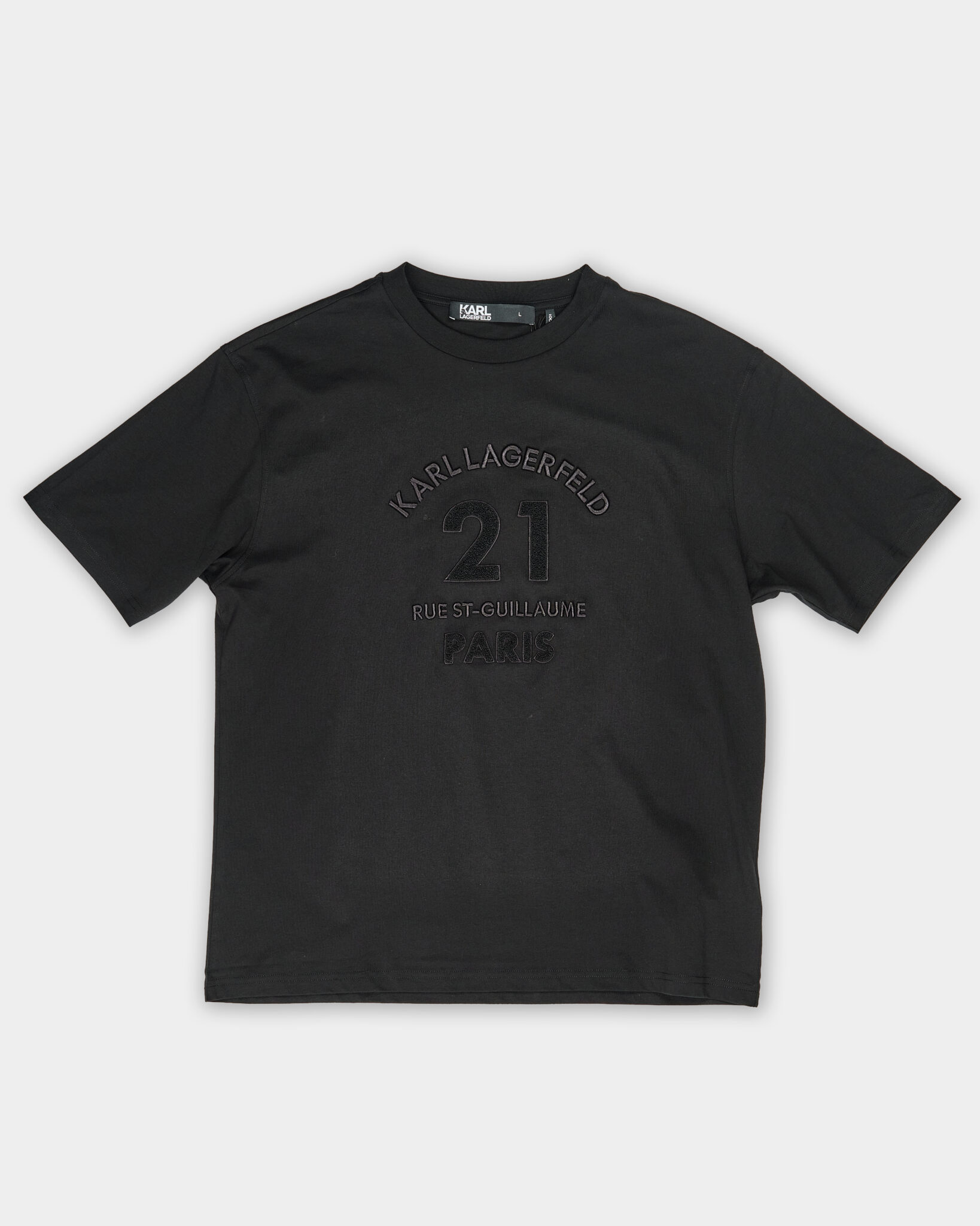 Karl Lagerfeld Men's Crewneck T Shirt 755173 544250 960 Hydraulics Stores