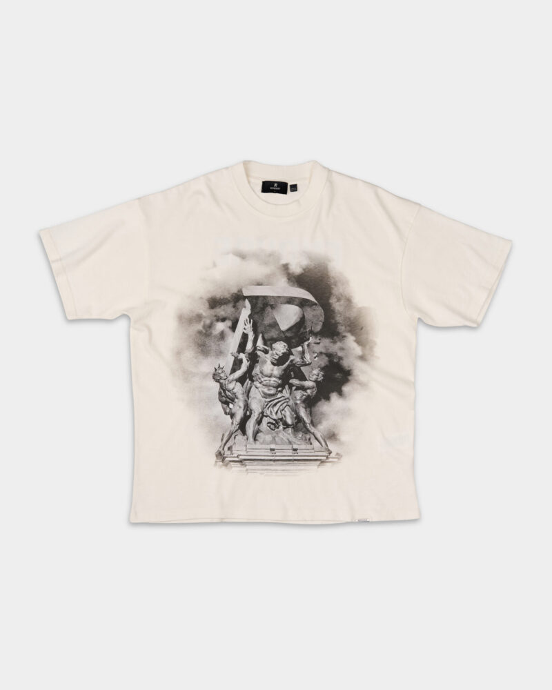 Represent Men's Atlas T Shirt MLM4234- 072 Flat White