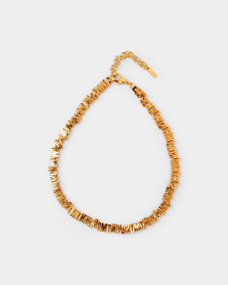 Moschino Ladies Gold Necklace A9132 8488 1606