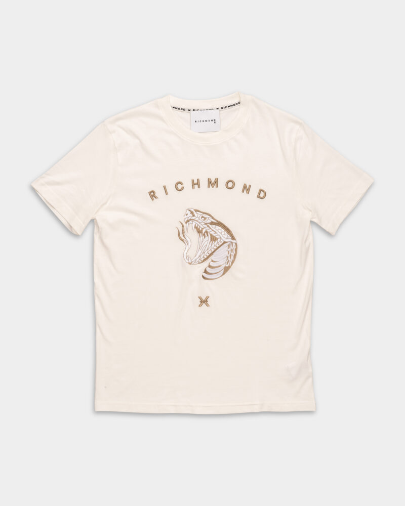 JR X Men's Neuman T Shirt UMP25024TSP9 Off White