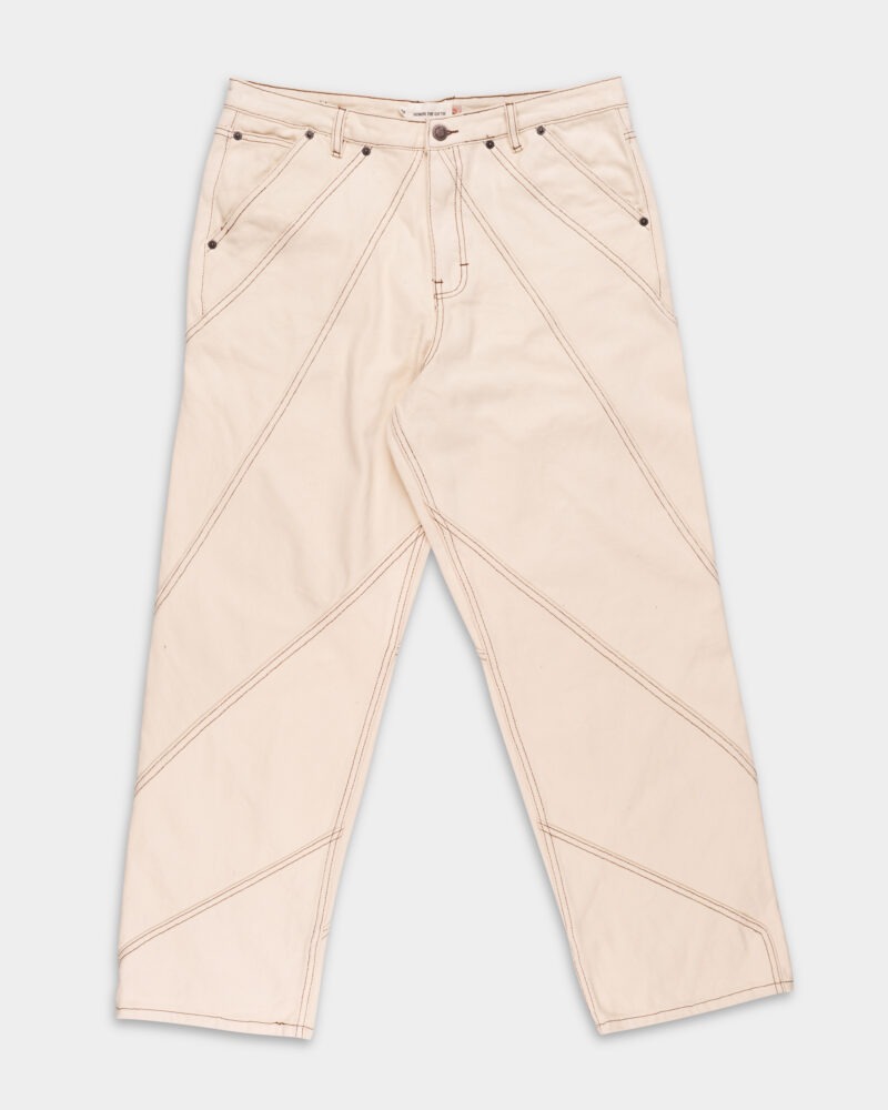 Honor The Gift Men's Racing Panel Pant HTG250112 BONE