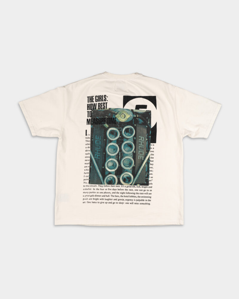 Rhude Men's Joyride Tee Vintage White RHSS25TT06012 0241