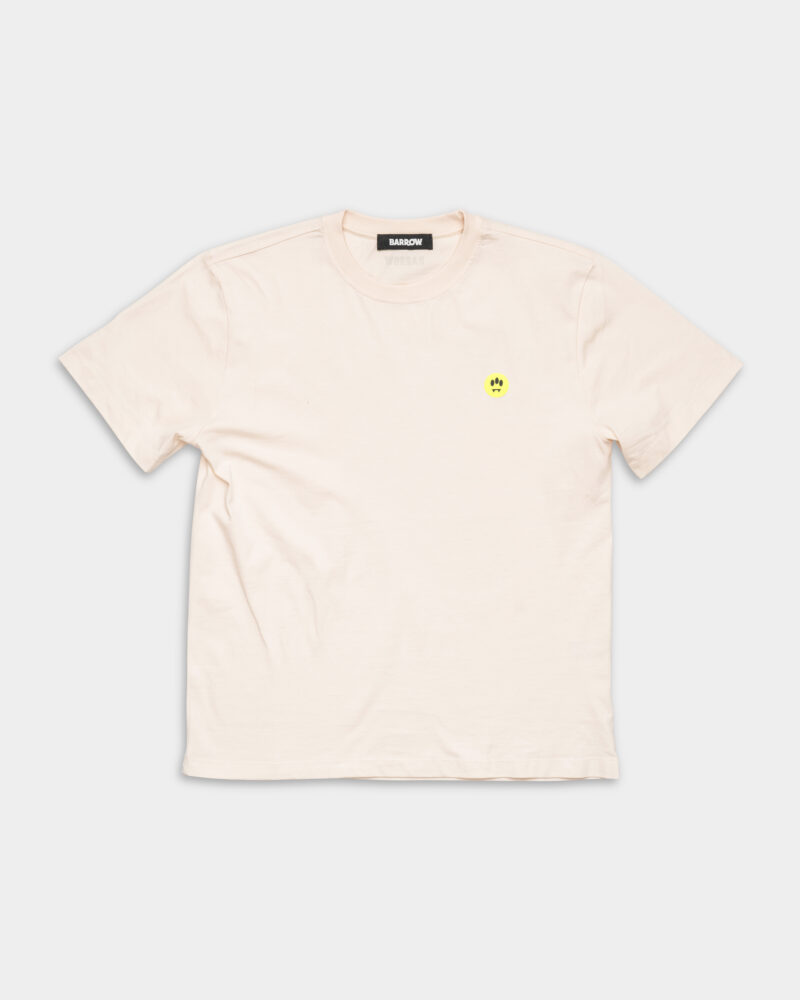 Barrow Men's Jersey T Shirt Vanilla S5BWUATH152