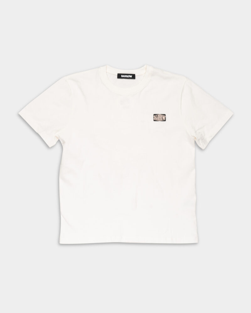 Barrow Men's Jersey T Shirt Off White S5BWUATH147