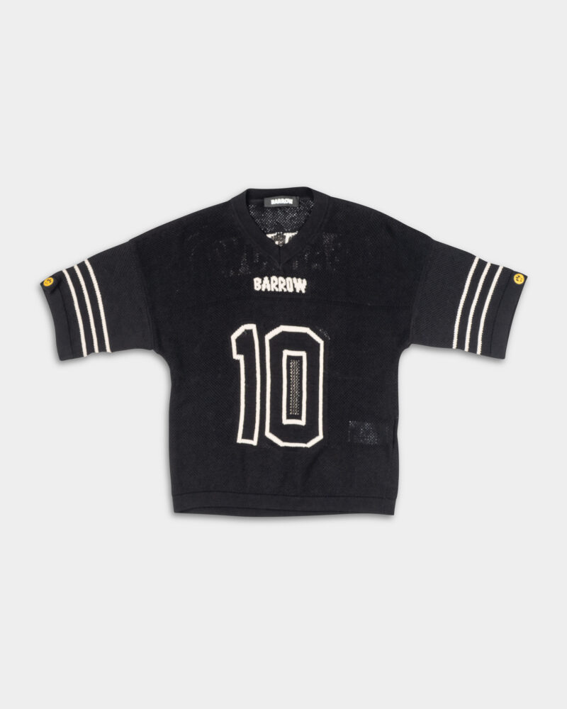 Barrow Men's Knitted T Shirt Black S5BWUATH019