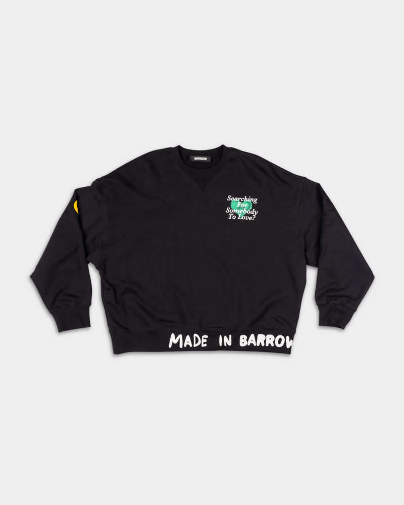 Barrow Men's Sweatshirt Black S5BWUASW059
