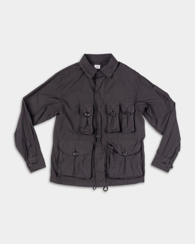 CP Company Men's Overshirt Black 18CMOS018A006439G 999