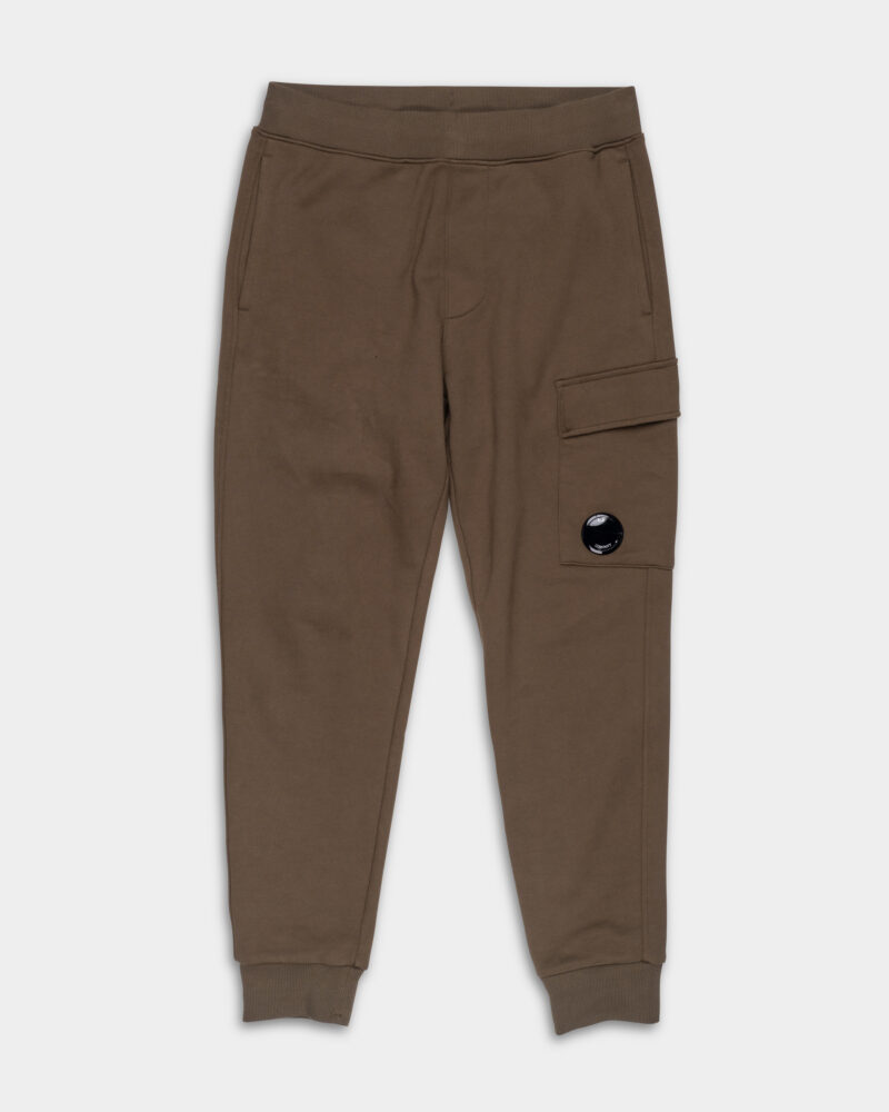 CP Company Cargo Sweatpants Ivy Green 18CMSP017A005086W 683