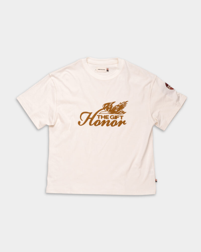 Honor The Gift Men's Auto Club Box Tee White HTG250145 WHT