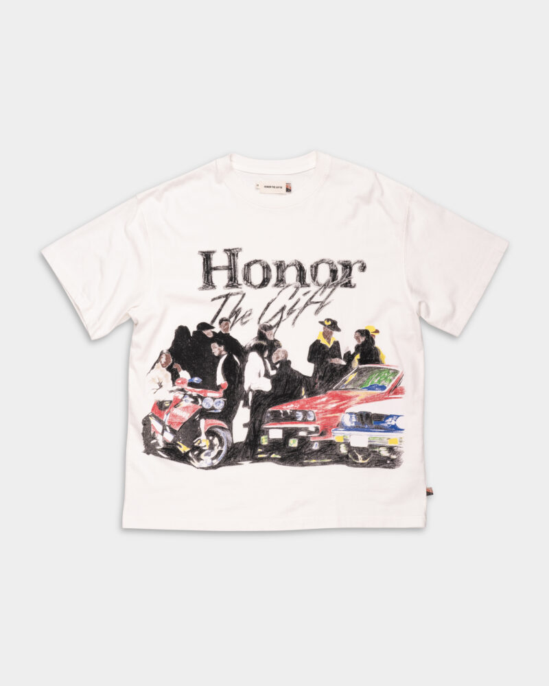 Honor The Gift Men's Shift SS Tee White HTG250140 WHT