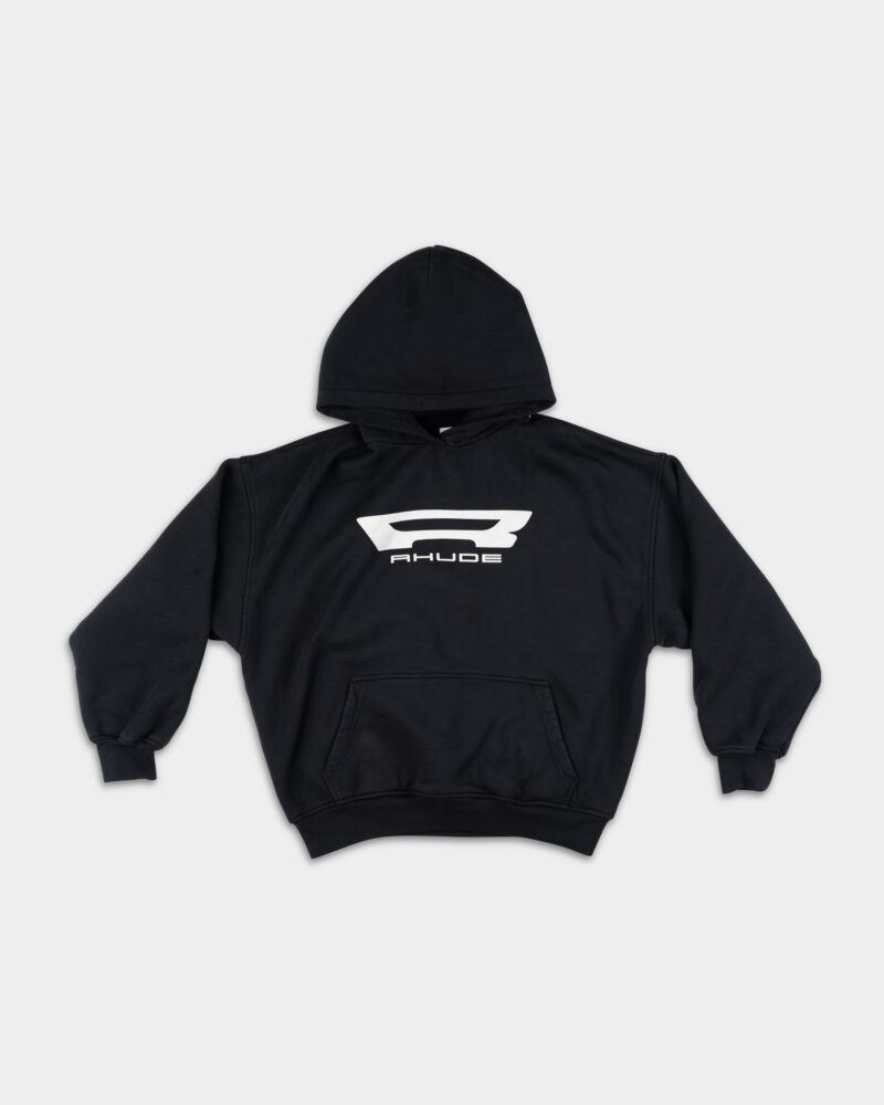 Rhude Men's Campione Hoodie Vintage Black RHSS25HO07012 2306