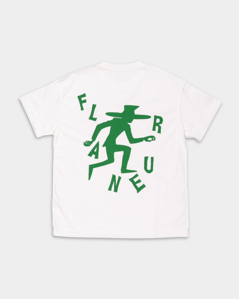 Flaneur Wander T Shirt White F15181