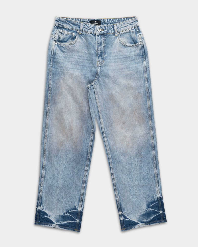 Represent Men's R3 Baggy Denim MLM6385-07 Mechanic Blue