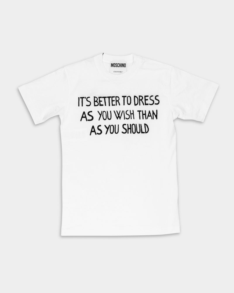 Moschino Ladies T Shirt A0711 541 1001