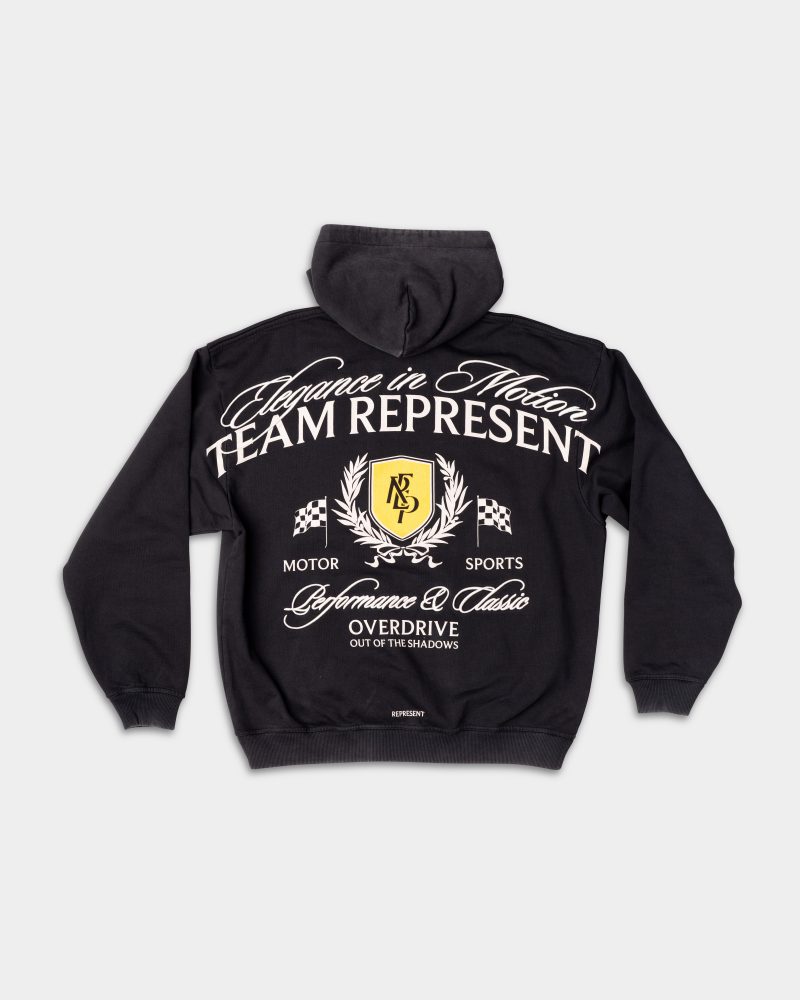 Represent Crest Hoodie MLM41067-06 Vintage Black