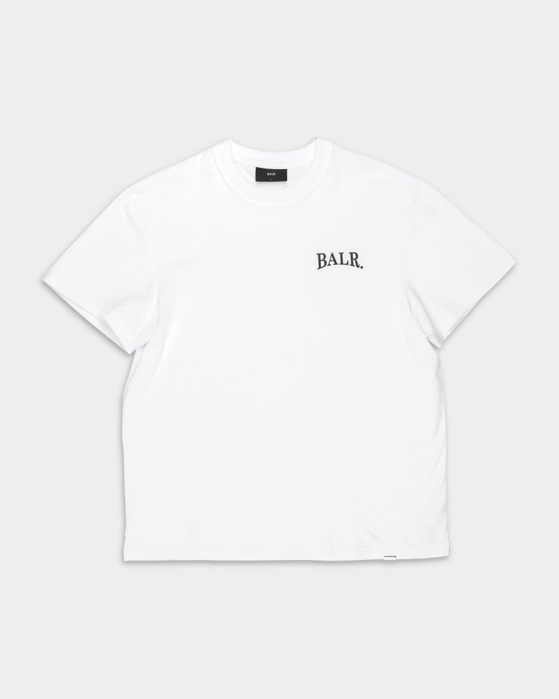 BALR Men's Ping Box T Shirt B1112.1299 Bright White