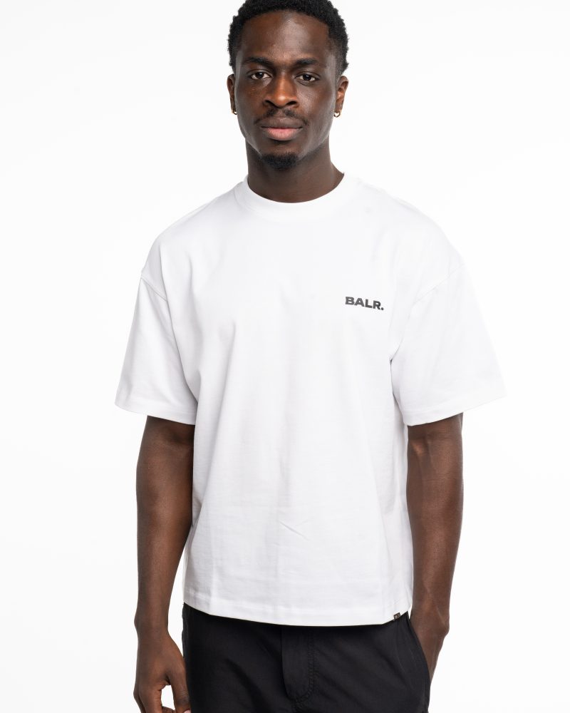 Core) BALR Men's Logo Box T Shirt B1112.1279 Arona Blue