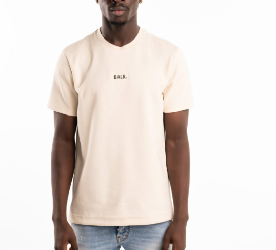 (Core) BALR Q Series Regular Fit T Shirt B1112.1224 White Swan