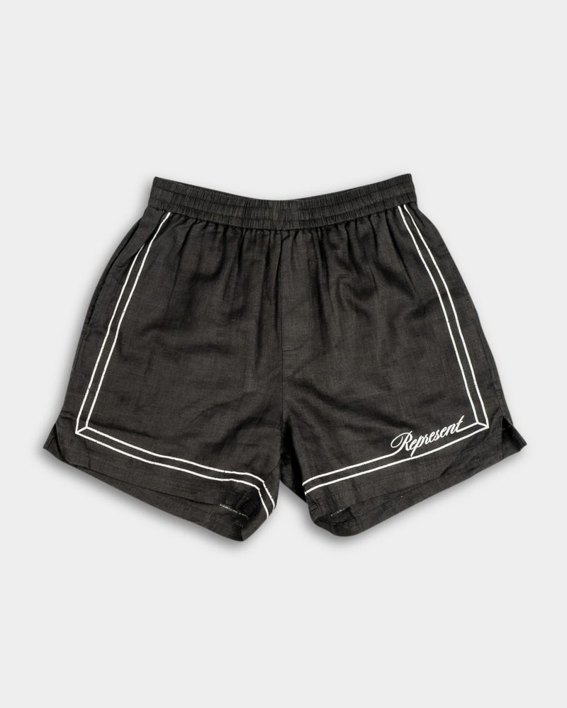 Represent Men's Border Short MLM100299-02 Jet Black