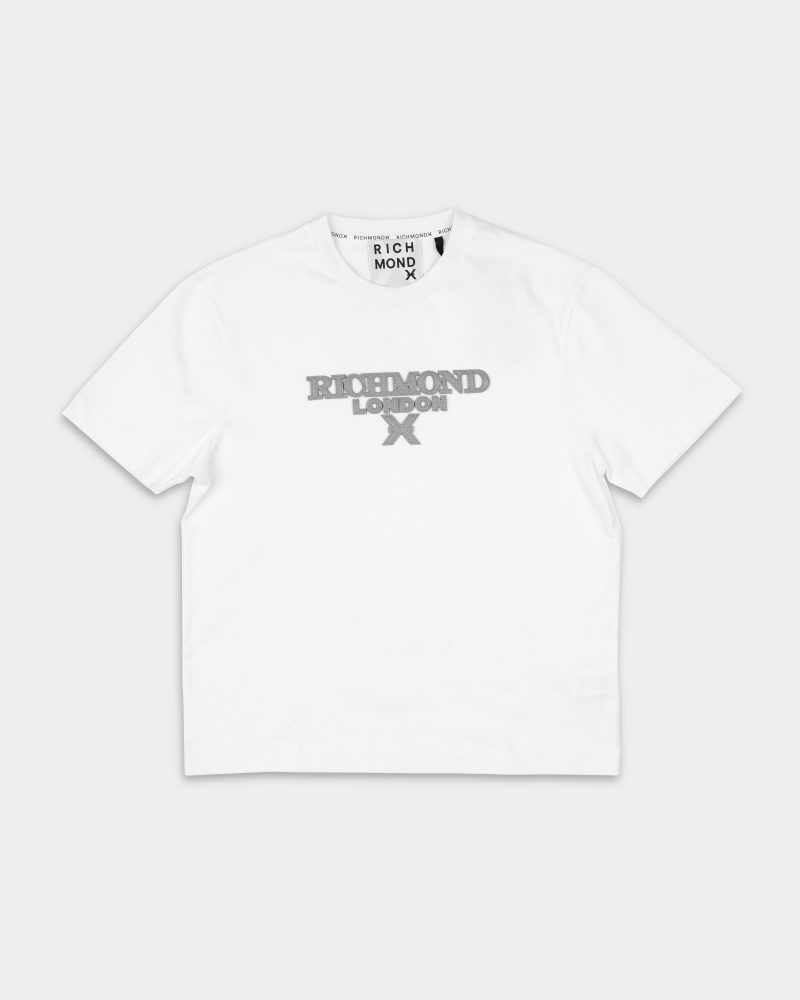 John Richmond Men's Efiany T Shirt | UMA25065TSHB-White