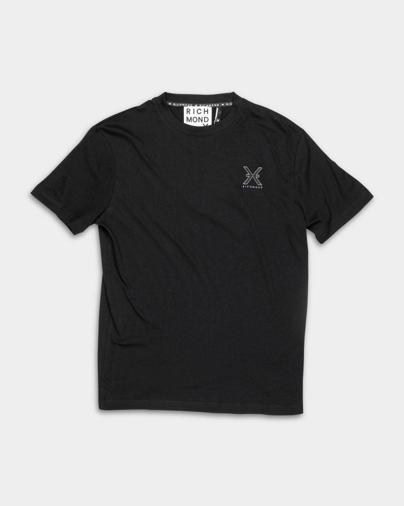 John Richmond Men's Badia T Shirt | UMA25039TSP8-Black