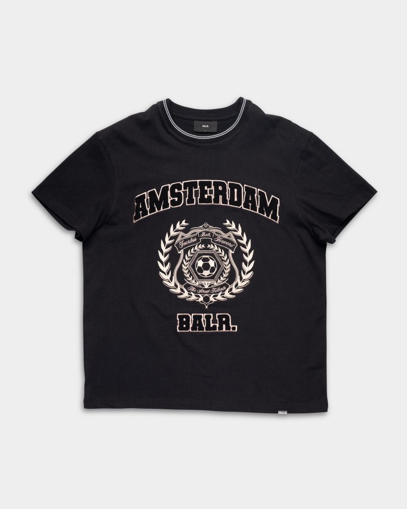 BALR Men's Nostalgia T Shirt | B1112.1335-Jet Black