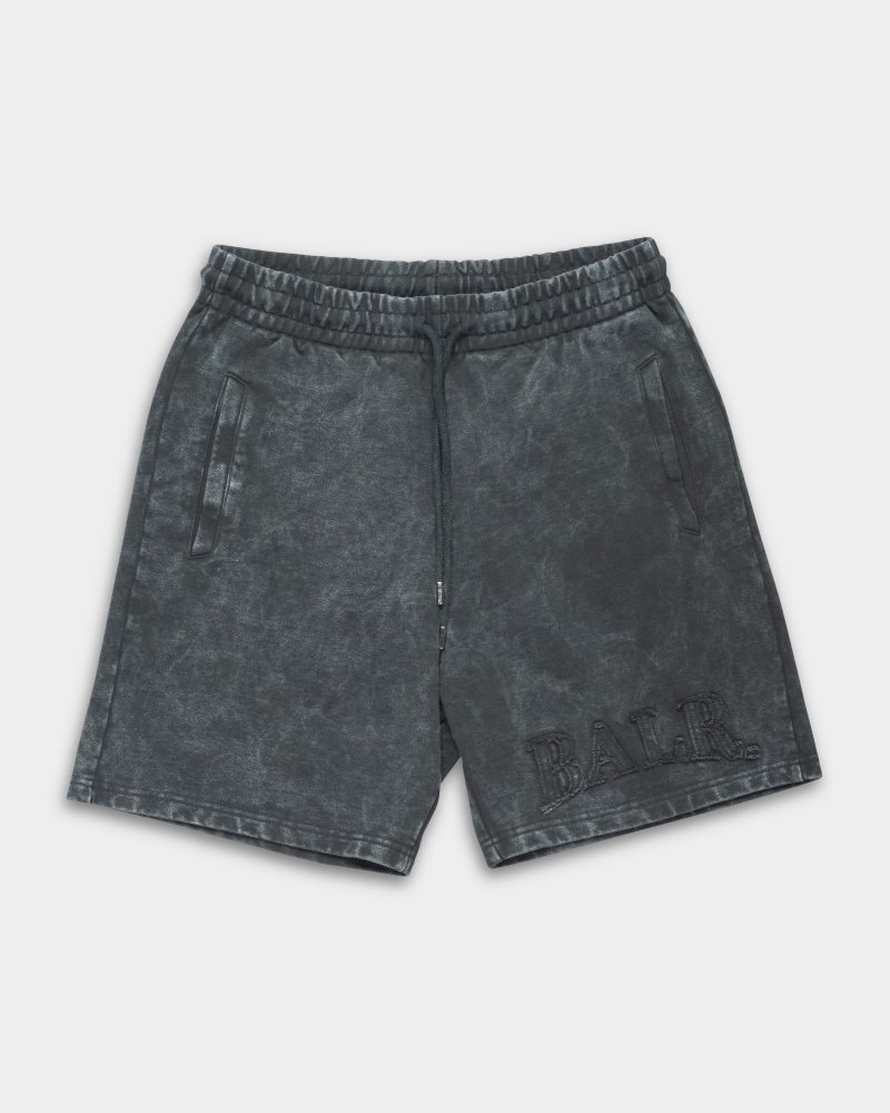 BALR Men's Urban Washed Sweat Shorts | B1433.1024-Volcanic Grey