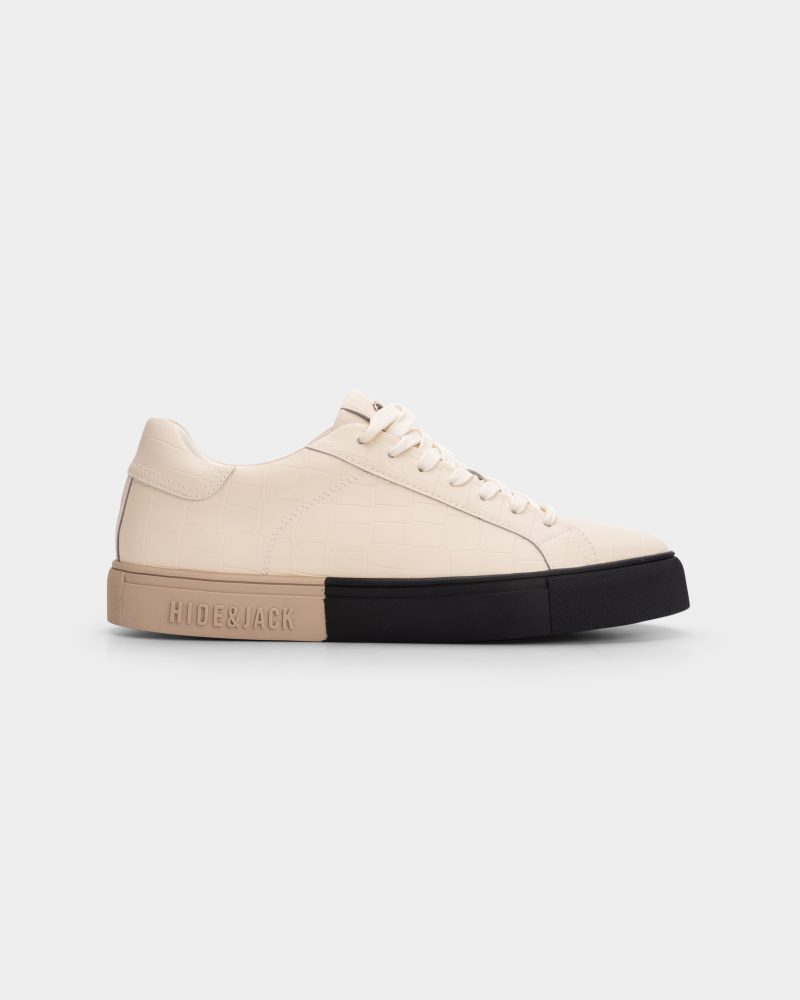 Hide & Jack Men's Low Top Sneaker Essence Idro Nubuck | EIBKL-BGEB-B