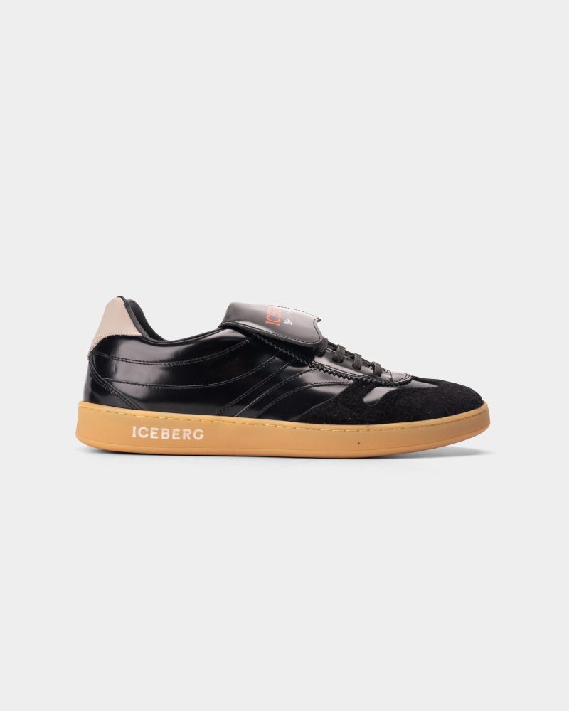 Iceberg Men's Black Sneaker | IU180901