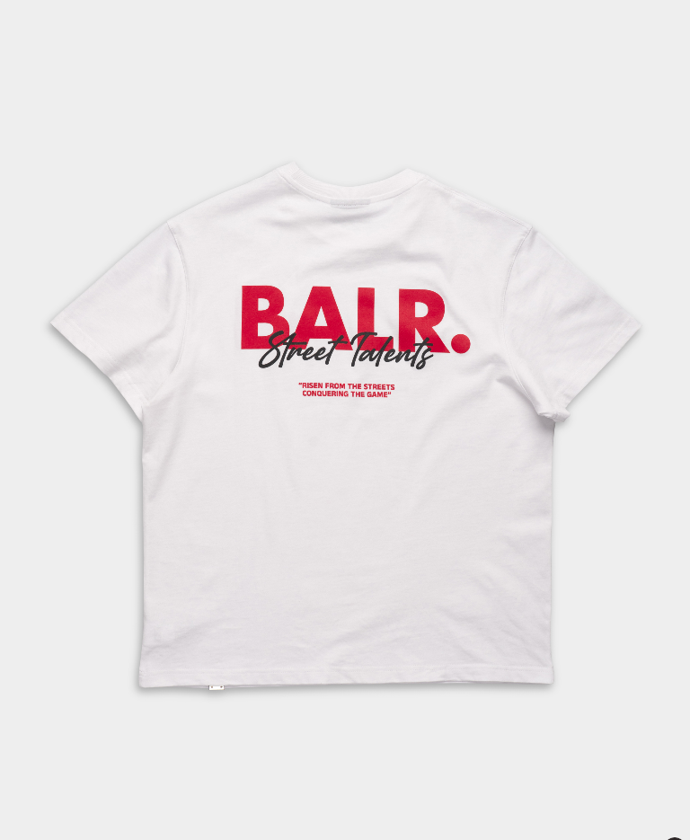 BALR Men's Street Talents T Shirt B1112.1338 Bright White
