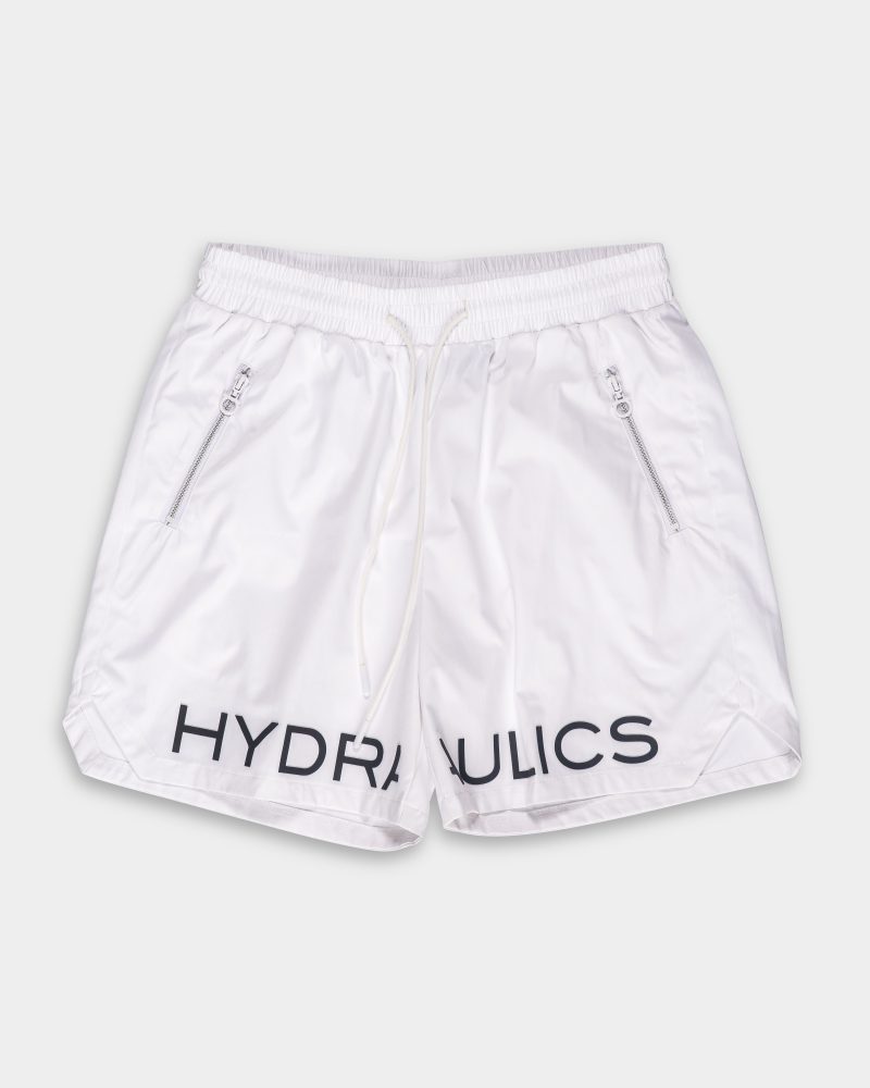 Hydraulics Logo Shorts White |