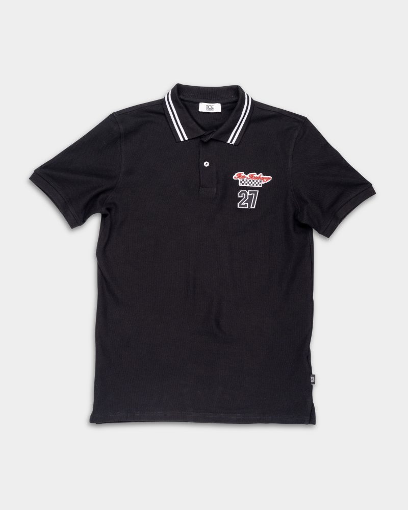 Ice Iceberg Men's Polo Black | S1MF0166333-9000