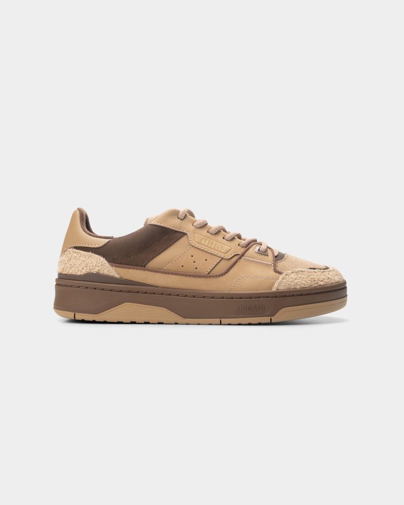Axel Arigato Men's Clay Sneaker | F3239002-Tan/Dark Brown